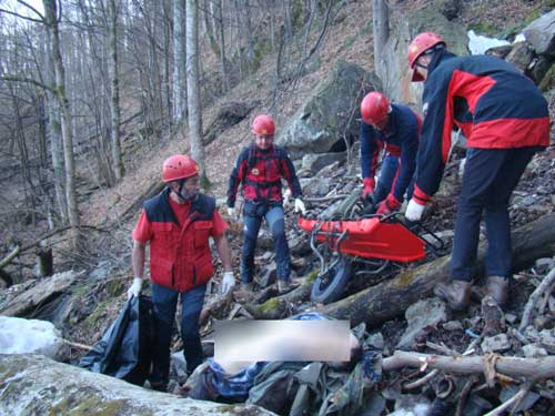 Foto: Dumitru Istvan - interventia Salvamont (C) Salvamont Maramures